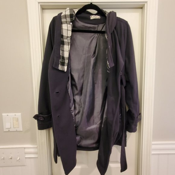 Mengsha belted coat - Picture 2 of 5